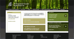 Desktop Screenshot of groupement-forestier-dorchester.com